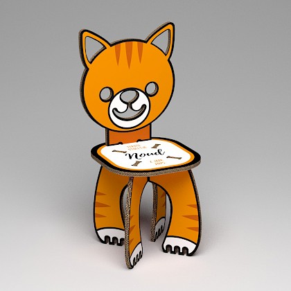 Kinderstoel kat