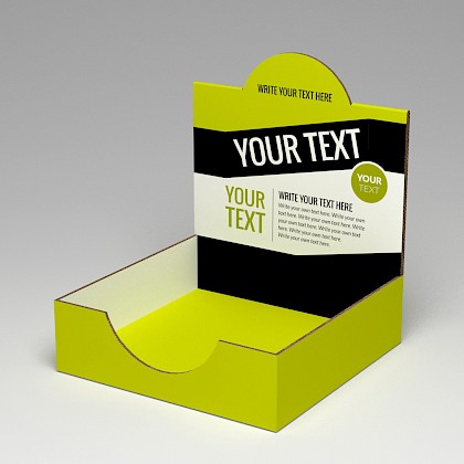 Toonbankdisplay 21 x 21 cm